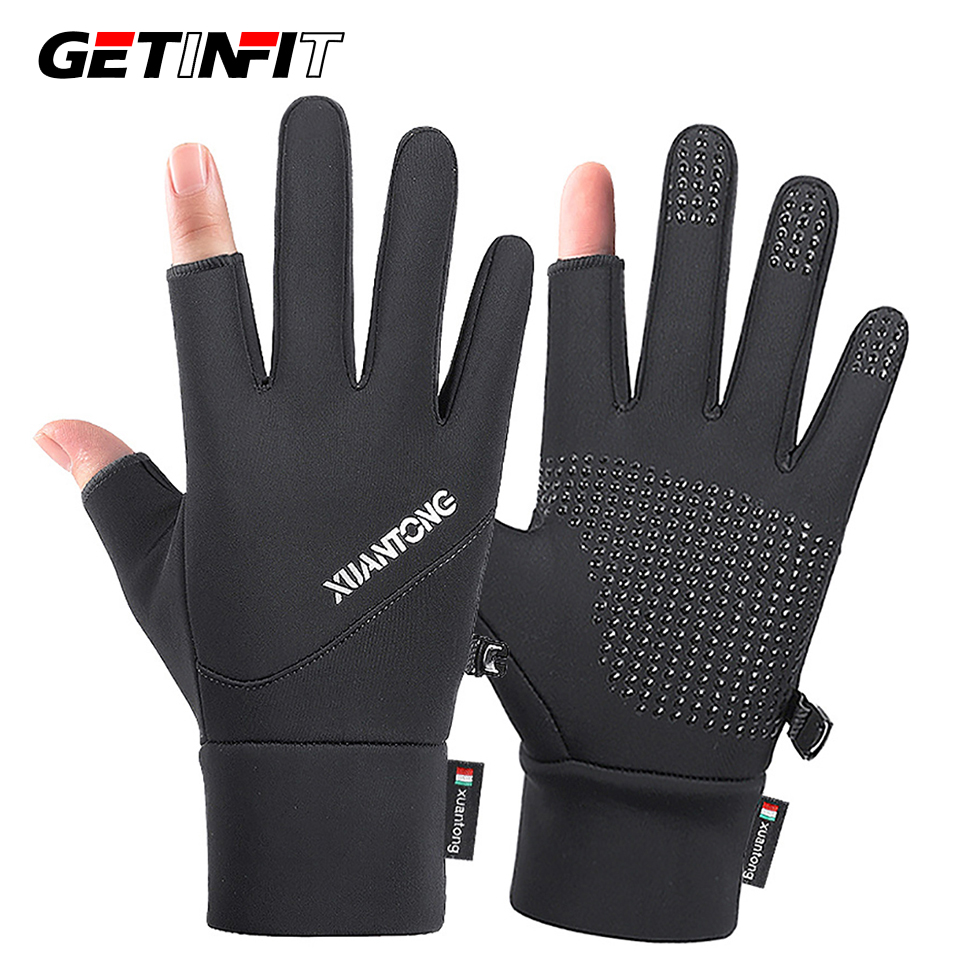 Knit Glove Touch Screen - GETINFIT 1 пара зимних велосипедных перчаток