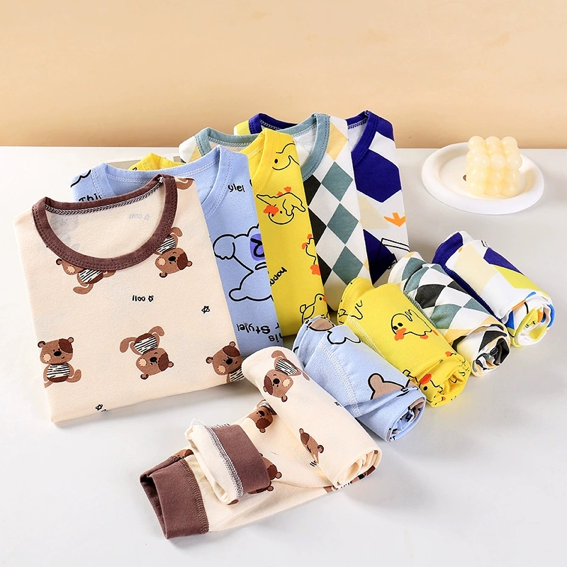 Winter Clothing Boys - Детский хлопковый комплект нижнего белья для