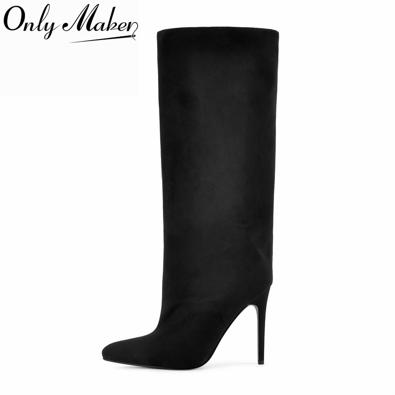 Winter Clothing Ladies - Ботинки Onlymaker черные из искусственной замши,