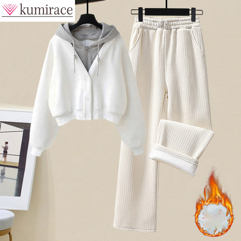 Winter Clothing Kit - Плюшевая и утолщенная куртка с капюшоном,