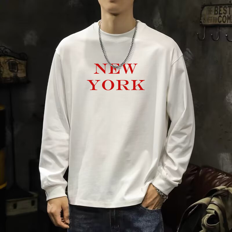 Winter Clothing New York - Мужская толстовка из 100% чистого хлопка,