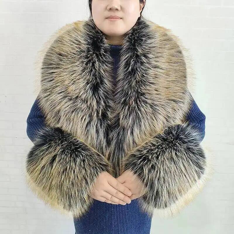 Большой женский шарф из искусс – обзор и цена Winter Clothing Clearance Sale