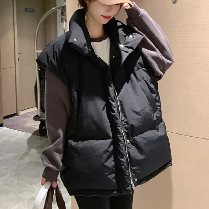 Однотонные женские жилеты на м – обзор и цена Padded Vest Gilet