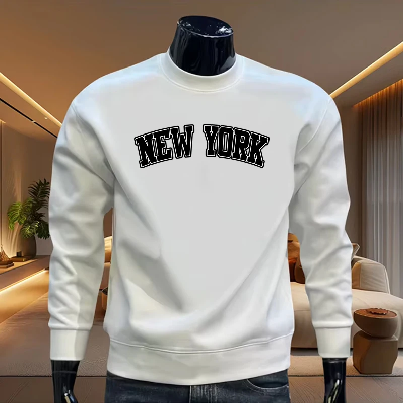 Мужская толстовка с принтом Нь – обзор и цена Winter Clothing New York