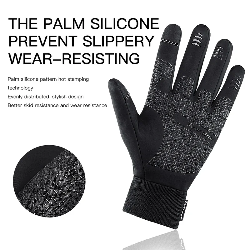 Kyncilor зимние мотоциклетные  – обзор и цена Knit Glove Touch Screen